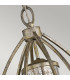 Rosalie 1 Light Ceiling Pendant Light Gold E27-3