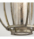 Rosalie 1 Light Ceiling Pendant Light Gold E27-4