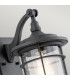 Royal Marine 1 Light Small Outdoor Wall Lantern Black IP44 E27-4
