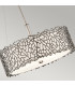 Silver Coral 3 Light Ceiling Duo-Mount Pendant Classic Pewter E27-4