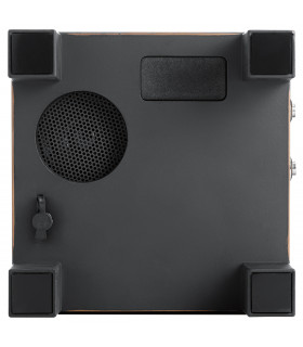 South Hope Integrated LED Outdoor Portable Bluetooth Speaker Lantern UK Plug Rubbed Bronze IP44-4