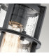 Suri Outdoor 1 Light Porch  Pedestal Lantern Textured Black IP44 E27-4