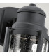 Suri Outdoor 1 Light Wall Lantern Textured Black IP44 E27-2