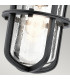 Suri Outdoor 1 Light Wall Lantern Textured Black IP44 E27-4