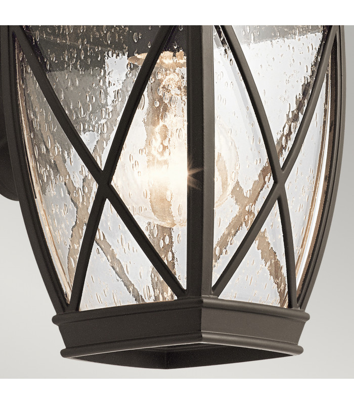 Tangier Small Outdoor Wall Lantern Olde Bronze IP44-3