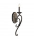 Taulbee 1 Light Indoor Candle Wall Light Zinc E14-1