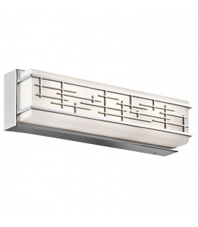 Zolon LED Bathroom Medium Wall Light Chrome IP44