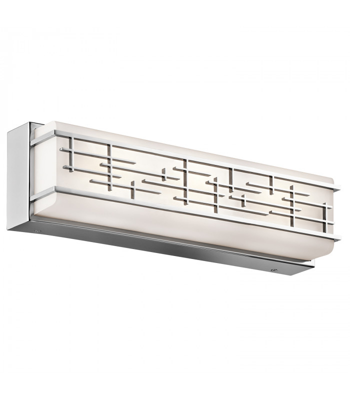 Zolon LED Bathroom Medium Wall Light Chrome IP44