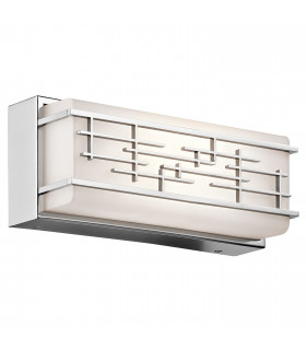Zolon LED Bathroom Small Wall Light Chrome IP44