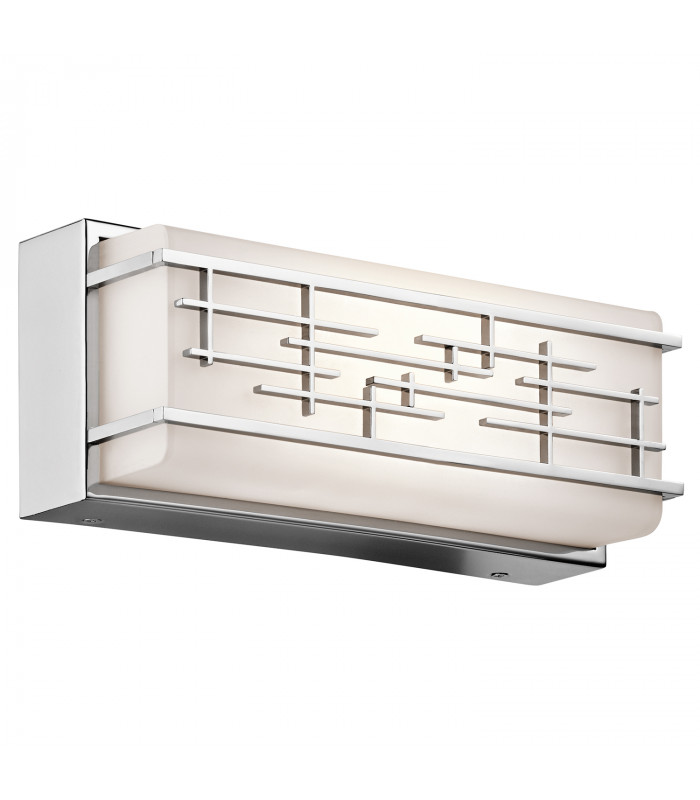Zolon LED Bathroom Small Wall Light Chrome IP44