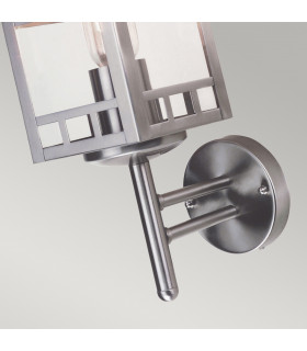 Kolne 1 Light Outdoor Wall Lantern Light Stainless Steel E27-2