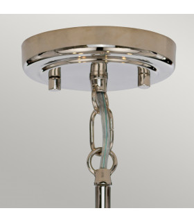 Kula 5 Light Chandelier Polished Nickel E14-2