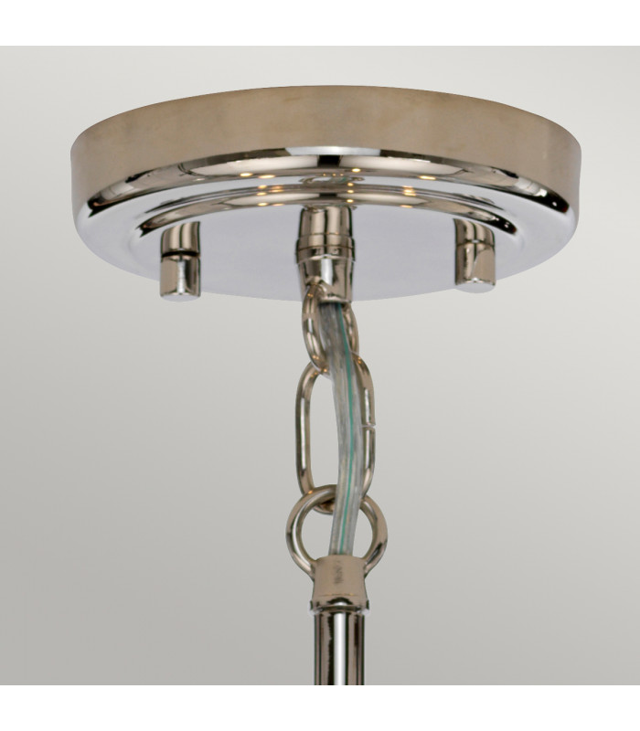 Kula 5 Light Chandelier Polished Nickel E14-2