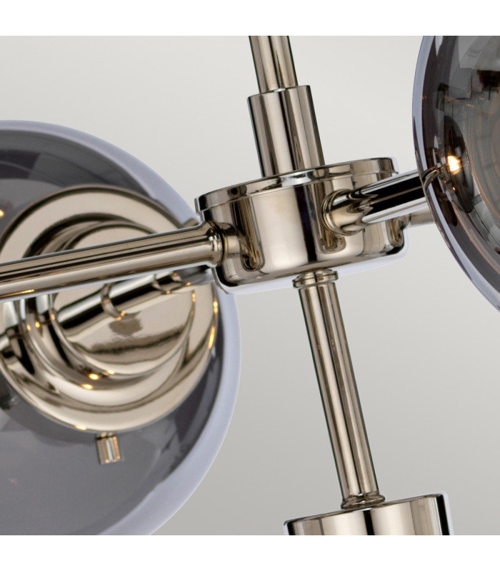 Kula 5 Light Chandelier Polished Nickel E14-3