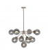 Kula 9 Light Chandelier Polished Nickel E14-1