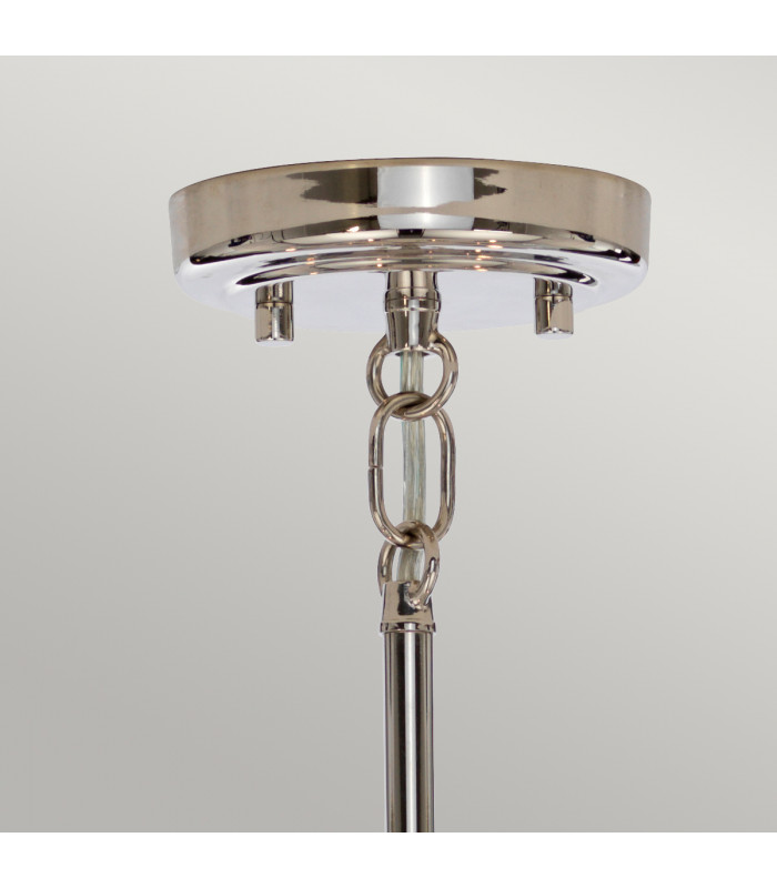Kula 9 Light Chandelier Polished Nickel E14-3