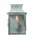 Lambeth Palace 1 Light Outdoor Wall Lantern Light Verdigris IP44 E27-1