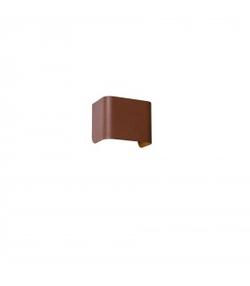 LED 1 Light Outdoor Wall Light Rust Structure IP54 - 1