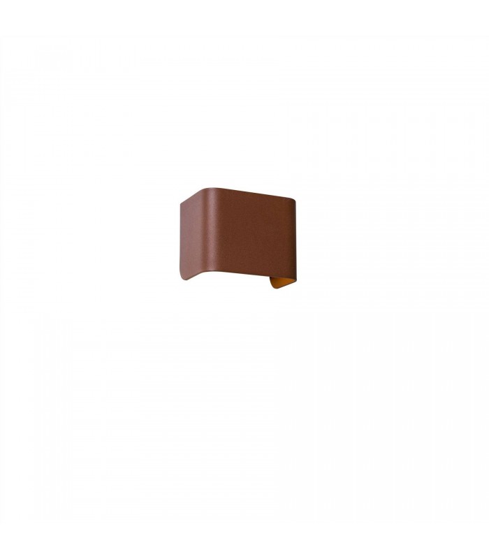 LED 1 Light Outdoor Wall Light Rust Structure IP54 - 1