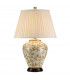 Leaves 1 Light Table Lamp Brown Gold E27-1