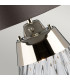 Lena 2 Light Small Smoke Table Lamp Smoke-tinted Glass  Slate Shade E27-2