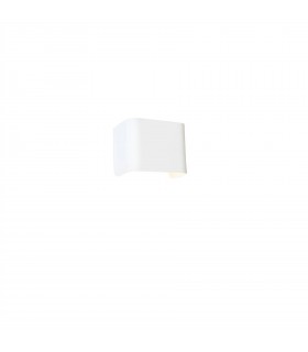 LED 1 Light Outdoor Wall Light White Structure IP54 - 1