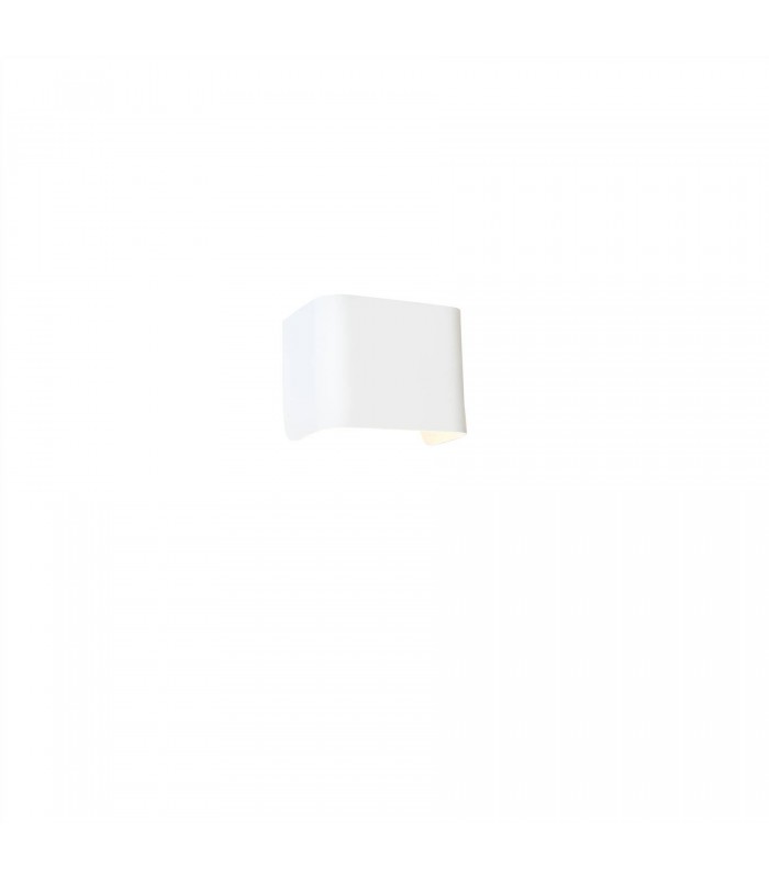 LED 1 Light Outdoor Wall Light White Structure IP54 - 1