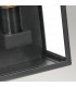 Lofoten Outdoor Half Wall Light Black IP44 E27-5