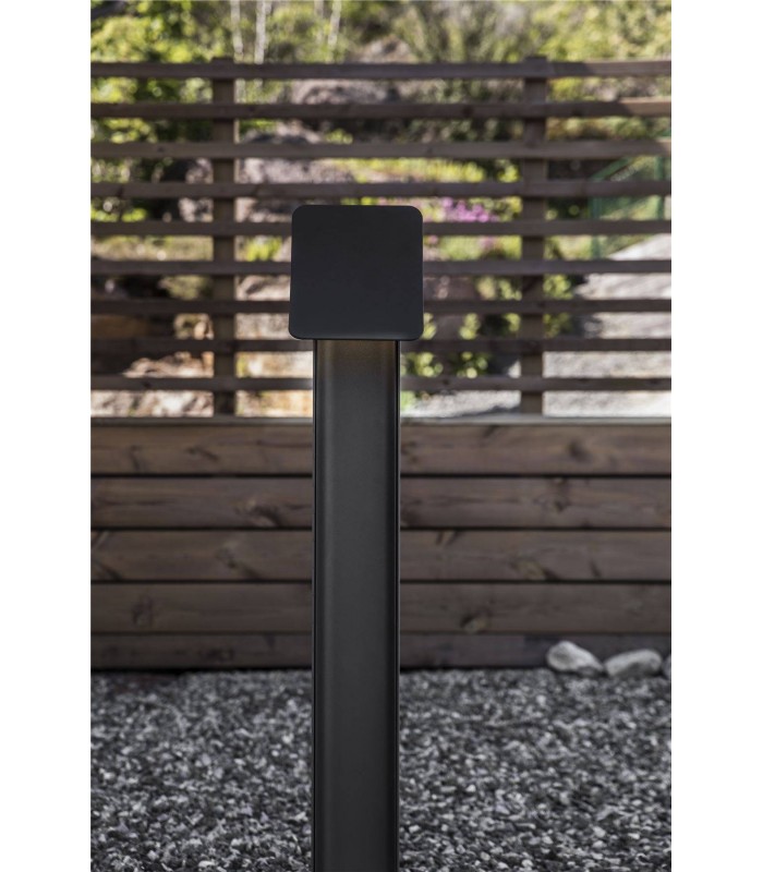 LED 1 Light Outdoor Bollard Lamp Galvanized IP54 - 2