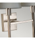 Lucerne Wall 2 Light Brushed Nickel with Grey Shade-2