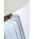 Luga Table Lamp - Natural Polished Nickel Glass-3