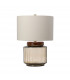 Luga Table Lamp - Natural Aged Brass Glass-1