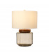 Luga Table Lamp - Natural Aged Brass Glass-2