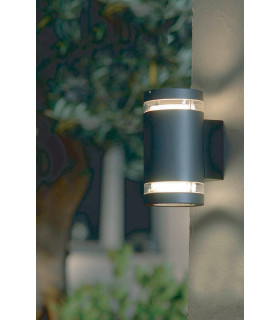 Magnus 2 Light Outdoor Up Down Wall Light Graphite IP44-2