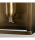 Mansion House 1 Light Outdoor Flush Lantern Light Solid Brass IP44 E27-5