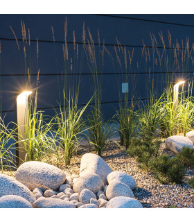 Molde Modern LED Bollard Graphite IP54-3