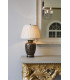 Morris 1 Light Large Table Lamp Black Gold E27-3