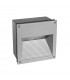 Namsos Integrated LED Outdoor LED Recessed Wall Light Aluminium  IP65-1