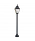 Norfolk 1 Light Outdoor Bollard Lantern Black IP43 E27-1