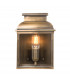 Old Bailey 1 Light Outdoor Wall Lantern Light Brass IP44 E27-1