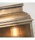 Old Bailey 1 Light Outdoor Wall Lantern Light Brass IP44 E27-2