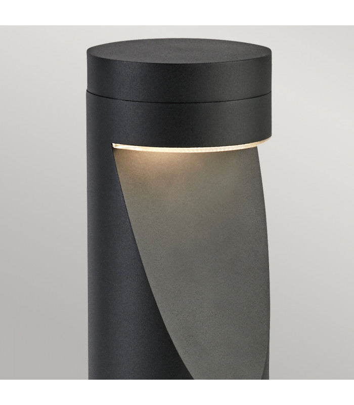 Oppland Integrated LED Outdoor LED Bollard Graphite IP54-4