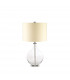 Orb Clear 1 Light Table Lamp Clear E27-1