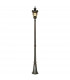Philadelphia 3 Light Large Outdoor Lamp Post Old Bronze IP44 E27-1