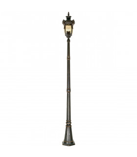 Philadelphia 3 Light Large Outdoor Lamp Post Old Bronze IP44 E27-1
