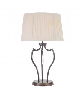 Pimlico 1 Light Table Lamp Dark Bronze E27