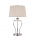 Pimlico 1 Light Table Lamp Polished Nickel E27