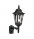 Parish 1 Light Outdoor Wall Lantern Light Black IP44 E27-1