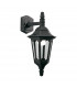 Parish 1 Light Outdoor Wall Lantern Light Black IP44 E27-1