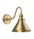 Provence 1 Light Indoor Dome Wall Light Aged Brass E27-1